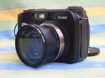 Casio QV 5700 - Vorn mit Filter
