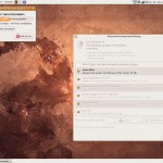 Ubuntu 8.10 Bildschirm