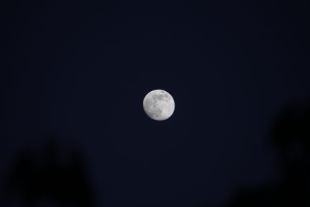 Der Mond über Bingen
